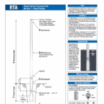 Direct Burial Round Tapered Aluminum Solar Pole Spec Sheet