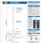 Solar Hurricane Poles Direct Burial Round Tapered Aluminum Spec Sheet